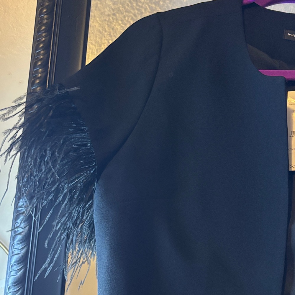 White House Black Market Black Bolero - Picture 3 of 6